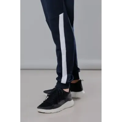 Pánské tepláky MODA172 tmavěmodro-bílé