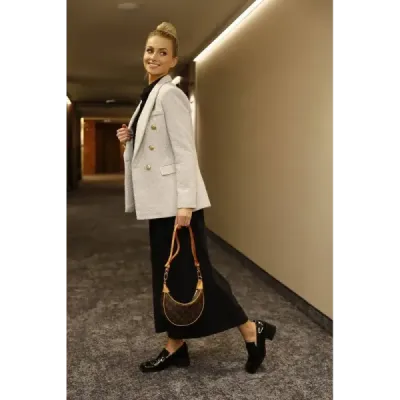 Dvouřadé sako s MODA1981 ecru