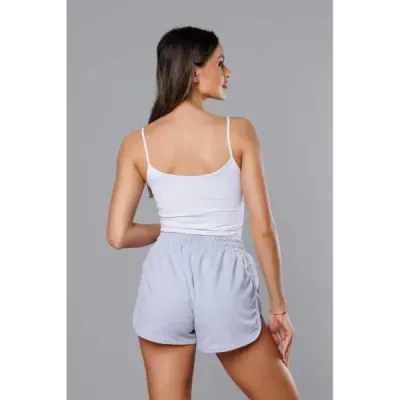Dámské sportovní kratasy MODA951 šedé