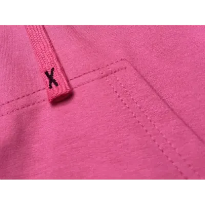 Krátká dámská mikina MODA939 růžová