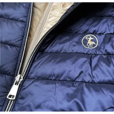 Prošívaná dámská bunda MODA0056 tmavě modrá