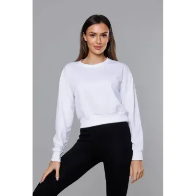 Dámská tenká mikina MODA938 bílá