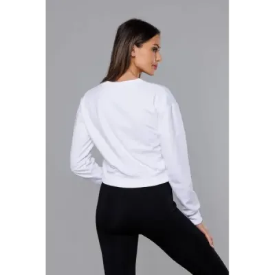 Dámská tenká mikina MODA938 bílá