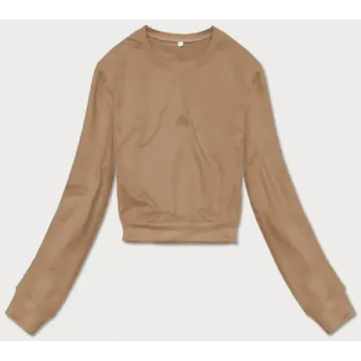 Dámská tenká mikina MODA938 cappuccino