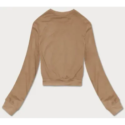Dámská tenká mikina MODA938 cappuccino