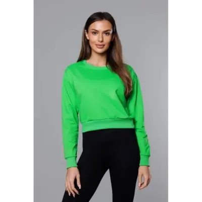 Dámská tenká mikina MODA938 zelená