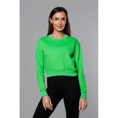 Dámská tenká mikina MODA938 zelená