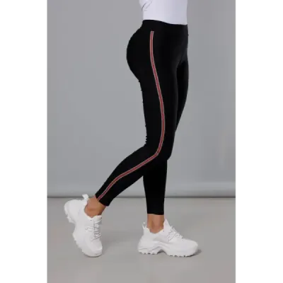 Dámské legíny s kapsami MODA73 černé