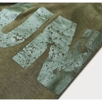 Pánské tepláky MODA191 khaki