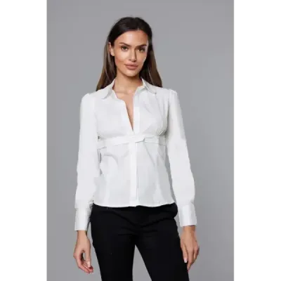 Dámská elegantní košile MODA8020 bílá