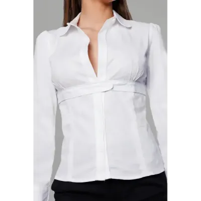 Dámská elegantní košile MODA8020 bílá