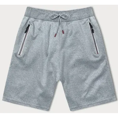 Pánské sportovní kratasy MODA298 světle šedé