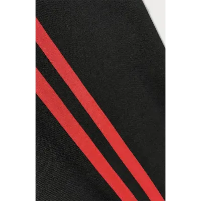 Dámské sportovní legíny MODA1052 černo-červené