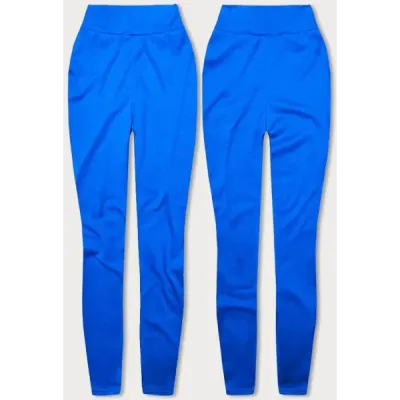 Dámské bavlněné legíny 7/8 modré MODA1058