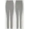 Dámské bavlněné legíny MODA1049 světle šedá