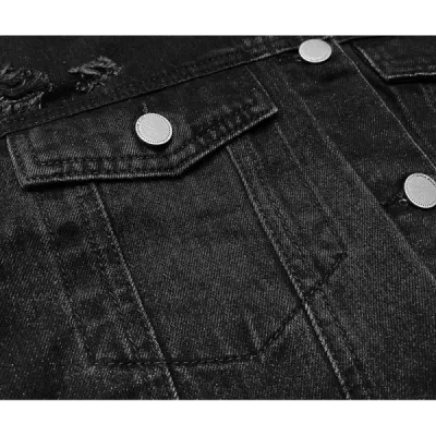 Dámská jeansová bunda MODA5910 černá