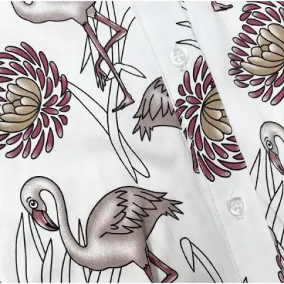 Košile s dlouhým rukávem MODA168 ecru