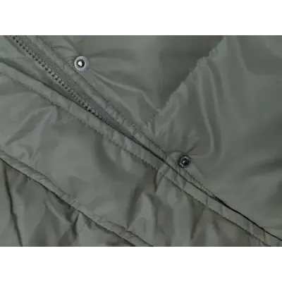 Dámská volnější zimní bunda MODA3185 zelená