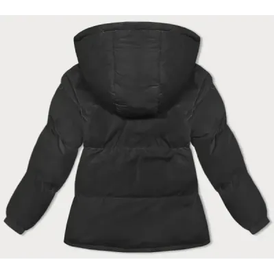 Dámská zimní bunda s kapucí MODA3169 černá