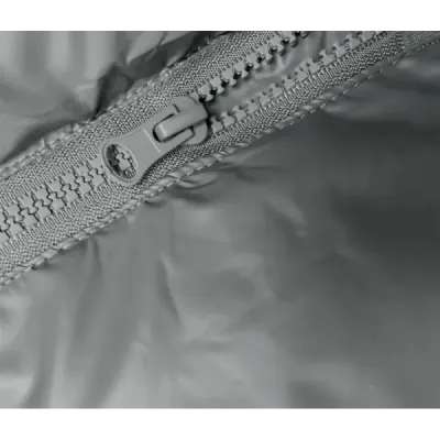 Dámská dlouhá vesta s kapucí MODA3183 šedá