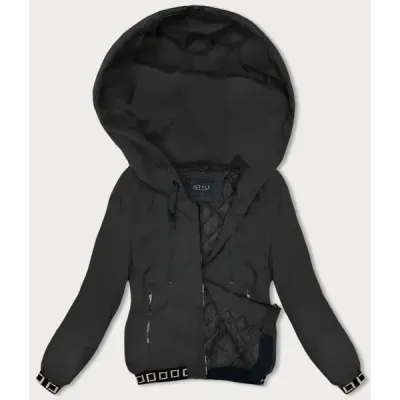 Krátká dámská bunda MODA9083 černá