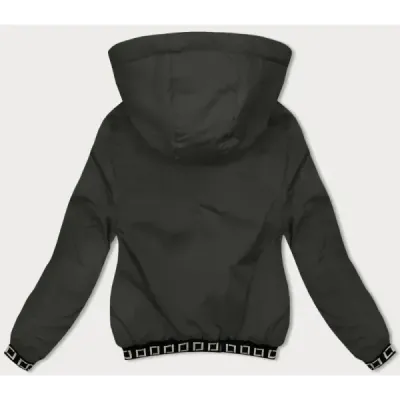 Krátká dámská bunda MODA9083 army