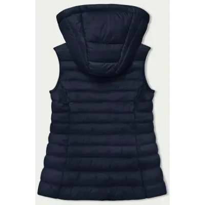 Dámská vesta MODA9139 tmavě modrá