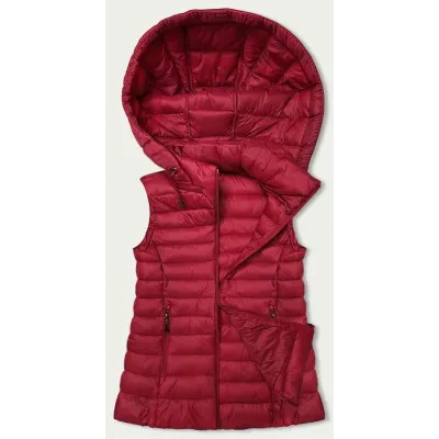 Dámská vesta MODA9139 červená