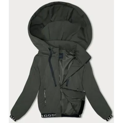 Prošívaná dámská přechodná bunda MODA9085 army