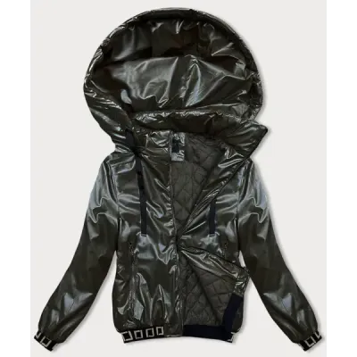 Dámská podzimní bunda MODA9087 army