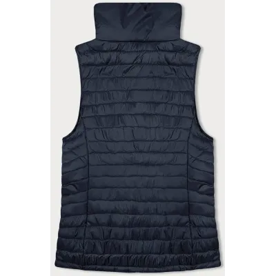 Tenká dámská vesta MODA9072 tmavě modrá