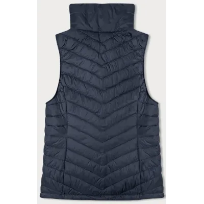 Tenká dámská vesta MODA9063 tmavě modrá