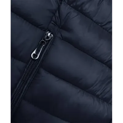 Prošívaná dámská podzimní bunda MODA9111 tmavě modrá