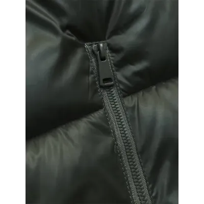 Dámská vesta s kapucí MODA8156 khaki