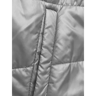 Dámská podzimní bunda MODA8187 šedá
