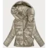 Dámská podzimní bunda MODA8187 béžová
