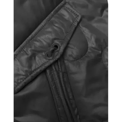 Prošívaná dámská bunda MODA8185 černá