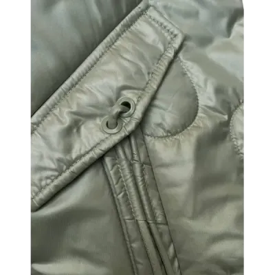 Prošívaná dámská bunda MODA8185 khaki