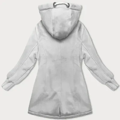 Dámská mikina MODA675A světle šedá Dámská mikina MODA675A světle šedá