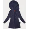 Dlouha dámská mikina MODA321A fialova