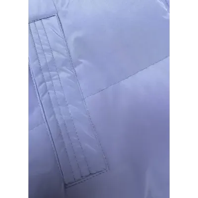 Dámská tlustá vesta MODA008 šedo fialová