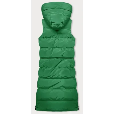 Dámská tlustá vesta MODA008 zelená