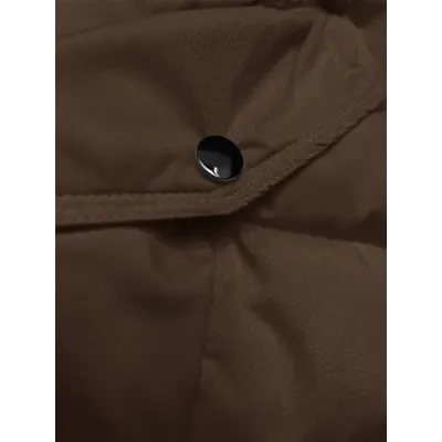Dámská zimní bunda MODA007 hnědá