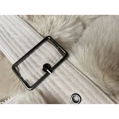 Dámská zimní bunda MODA008 ecru