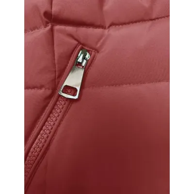 Dámská zimní bunda MODA3032 tmavě červená