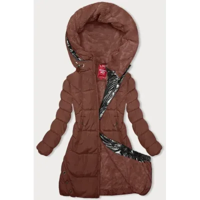 Dámská zimní bunda MODA231 cihlová