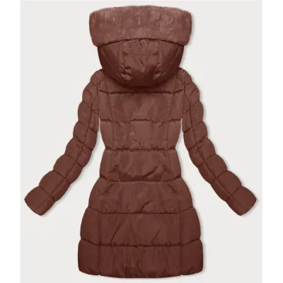 Dámská zimní bunda MODA231 cihlová