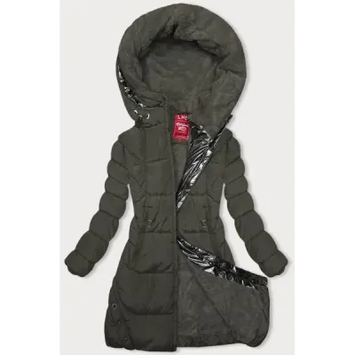 Dámská zimní bunda MODA231 khaki