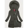 Dámská zimní bunda MODA231 khaki