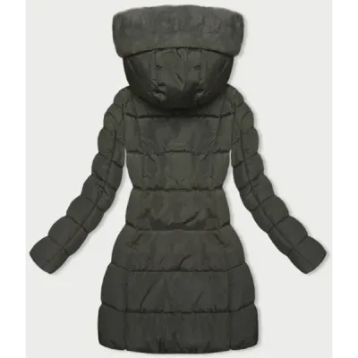 Dámská zimní bunda MODA231 khaki